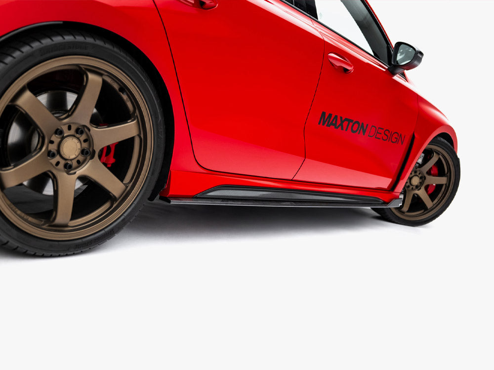 Audi - RS3 Sedan 8Y Facelift: Maxton Pre-preg Carbon Fibre Side Skirts V1