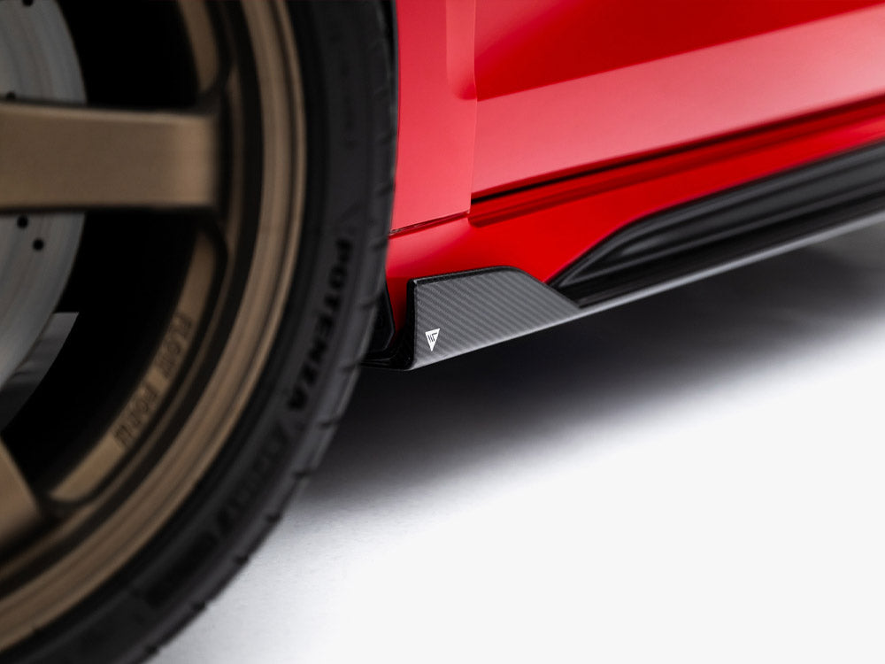 Audi - RS3 Sedan 8Y Facelift: Maxton Pre-preg Carbon Fibre Side Skirts V1