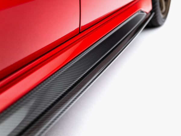 Audi - RS3 Sedan 8Y Facelift: Maxton Pre-preg Carbon Fibre Side Skirts V1