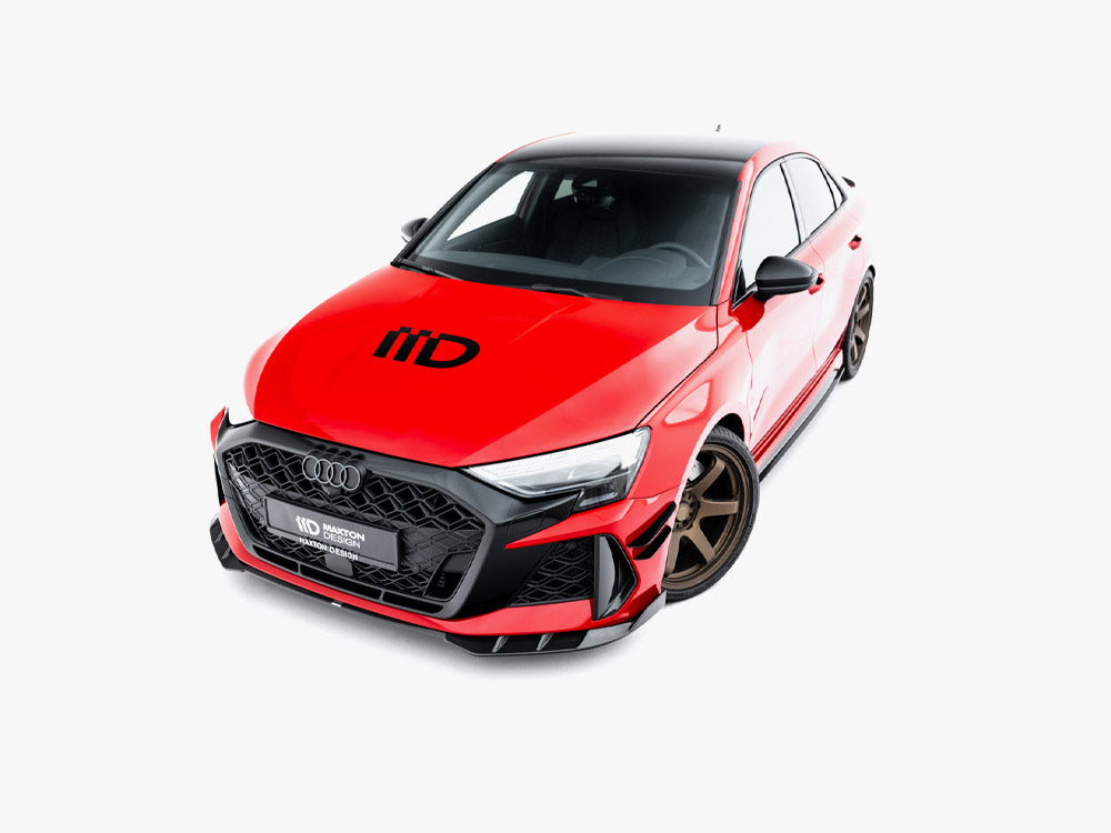 Audi - RS3 Sedan 8Y Facelift: Maxton Pre-preg Carbon Fibre Front Splitter