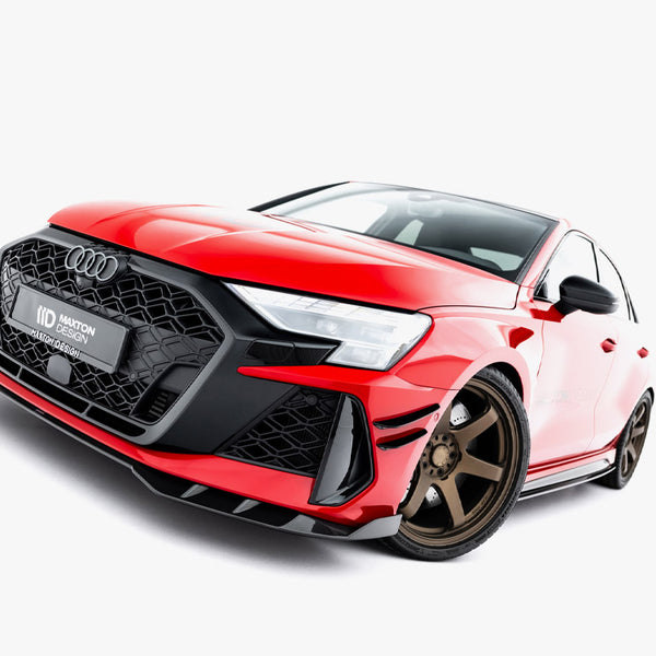 Audi - RS3 Sedan 8Y Facelift: Maxton Pre-preg Carbon Fibre Front Splitter