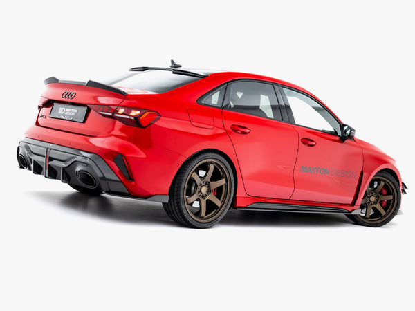 Audi - RS3 Sedan 8Y Facelift: Maxton Set of Pre-preg Carbon Fibre Side Skirts