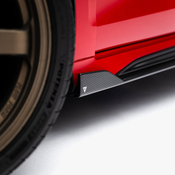 Audi - RS3 Sedan 8Y Facelift: Maxton Set of Pre-preg Carbon Fibre Side Skirts