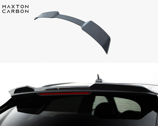 Audi - SQ8 / Q8 S Line MK1 Facelift: Maxton Carbon Fibre Boot Spoiler (Upper)