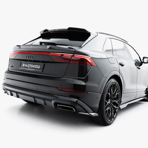Audi - Q8 S Line MK1 Facelift: Maxton Pre-preg Carbon Fibre Rear Side Splitters