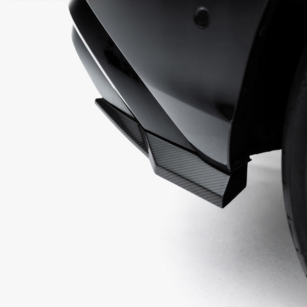 Audi - Q8 S Line MK1 Facelift: Maxton Pre-preg Carbon Fibre Rear Side Splitters