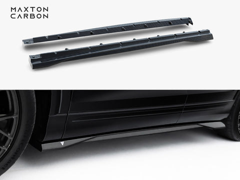 Audi - SQ8 / Q8 S Line MK1 Facelift: Maxton Pre-preg Carbon Fibre Side Skirts