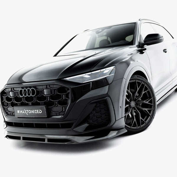Audi - SQ8 / Q8 S Line MK1 Facelift: Maxton Pre-preg Carbon Fibre Front Splitter