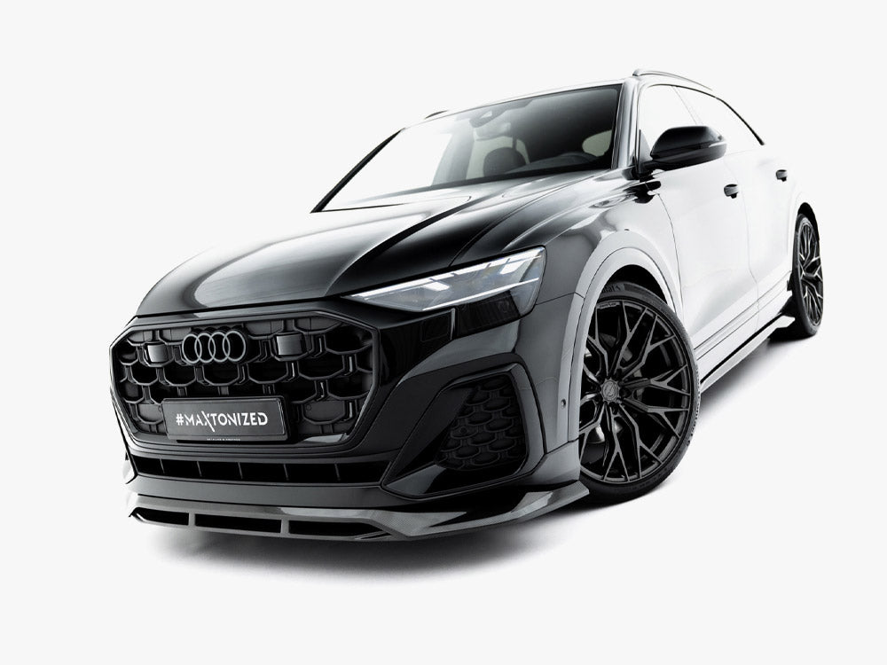 Audi - SQ8 / Q8 S Line MK1 Facelift: Maxton Pre-preg Carbon Fibre Front Splitter