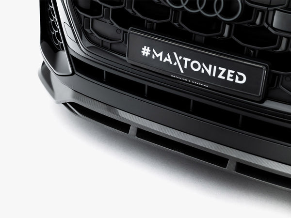 Audi - SQ8 / Q8 S Line MK1 Facelift: Maxton Pre-preg Carbon Fibre Front Splitter