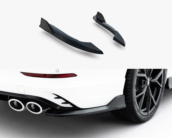 VW - Golf R Variant MK8 Facelift: Maxton Rear Side Splitters V1