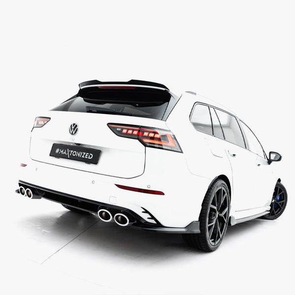 VW - Golf R Variant MK8 Facelift: Maxton Rear Side Splitters V1