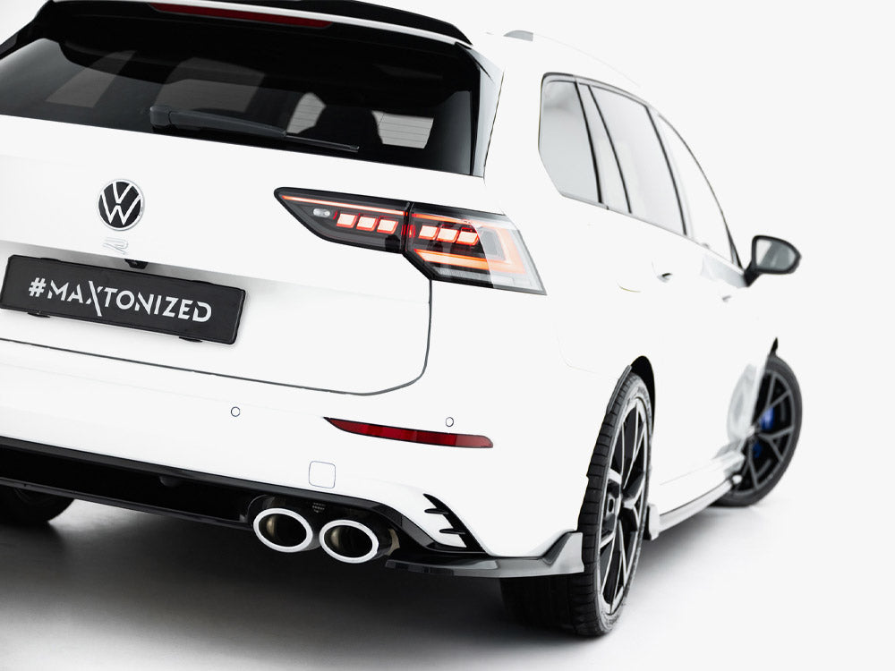 VW - Golf R Variant MK8 Facelift: Maxton Rear Side Splitters V1