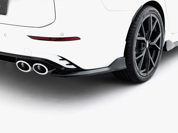 VW - Golf R Variant MK8 Facelift: Maxton Rear Side Splitters V1