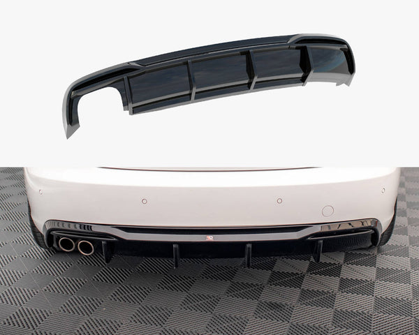 Audi - A5 Sportback 8T Facelift (Version with dual exhausts on one side): Maxton Rear Diffuser