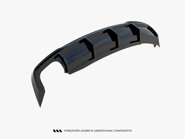 Audi - A5 Sportback 8T Facelift (Version with dual exhausts on one side): Maxton Rear Diffuser