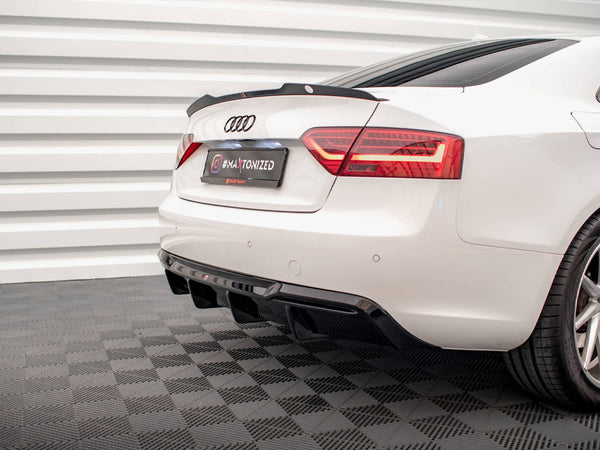Audi - A5 Sportback 8T Facelift (Version with dual exhausts on one side): Maxton Rear Diffuser