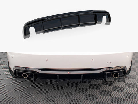 Audi - A5 Sportback 8T Facelift (Version with single exhausts on both sides): Maxton Rear Diffuser