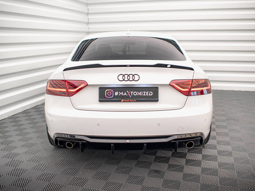 Audi - A5 Sportback 8T Facelift (Version with single exhausts on both sides): Maxton Rear Diffuser
