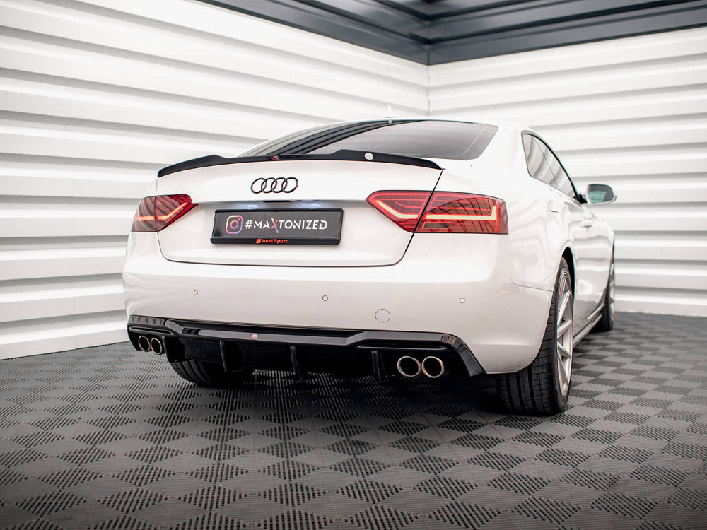 Audi - A5 Sportback 8T Facelift (Version with dual exhausts on both sides): Maxton Rear Diffuser