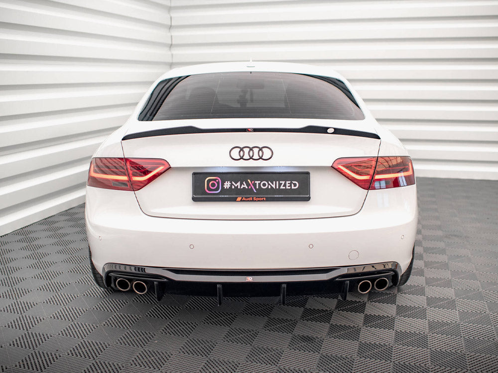 Audi - A5 Sportback 8T Facelift (Version with dual exhausts on both sides): Maxton Rear Diffuser