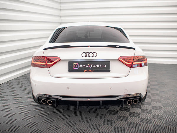 Audi - A5 Sportback 8T Facelift (Version with dual exhausts on both sides): Maxton Rear Diffuser