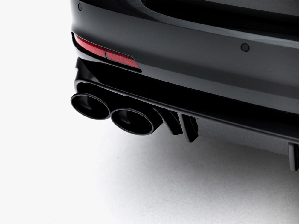 Audi - A6 Sedan / Avant C8 / C8 Facelift: Maxton Rear Diffuser + Exhaust Ends Imitation