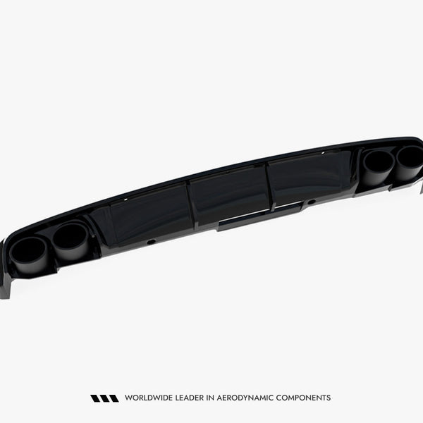 Audi - A6 Sedan / Avant C8 / C8 Facelift: Maxton Rear Diffuser + Exhaust Ends Imitation