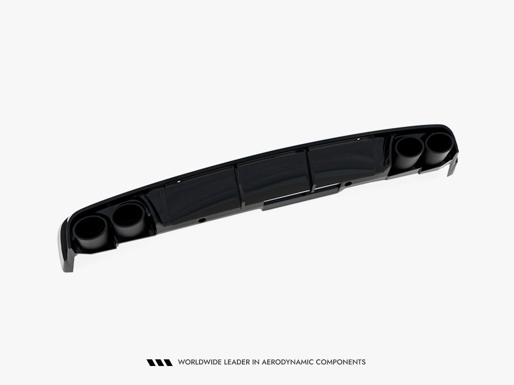 Audi - A6 Sedan / Avant C8 / C8 Facelift: Maxton Rear Diffuser + Exhaust Ends Imitation