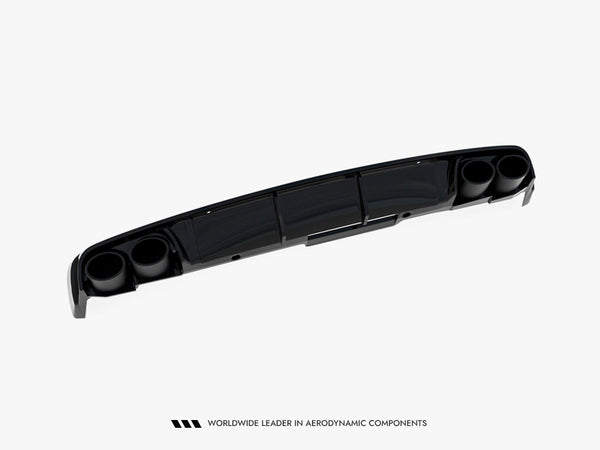 Audi - A6 Sedan / Avant C8 / C8 Facelift: Maxton Rear Diffuser + Exhaust Ends Imitation