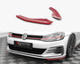VW - Golf GTI / GTD MK7 Facelift: Maxton Front Side Splitters