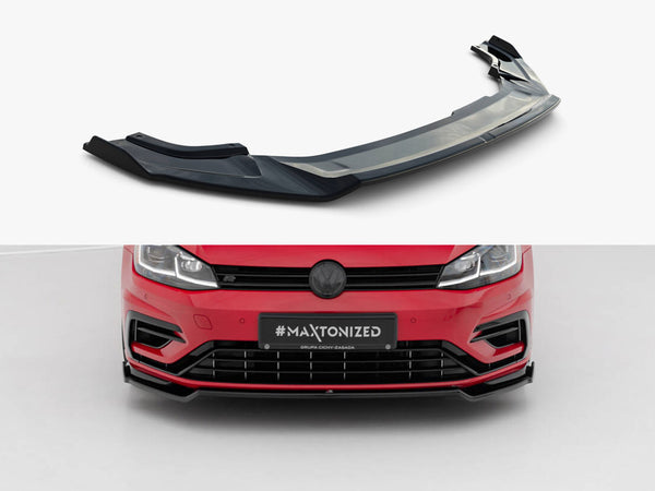 VW - Golf R / R Line MK7 Facelift: Maxton Front Splitter V2