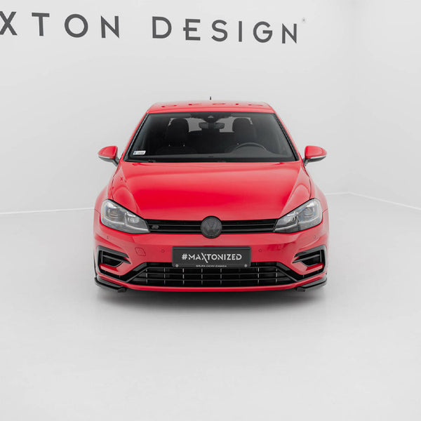 VW - Golf R / R Line MK7 Facelift: Maxton Front Side Splitters