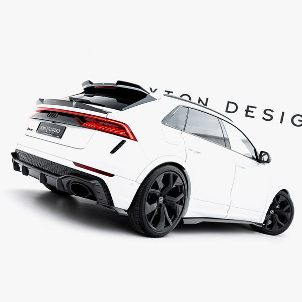 Audi - RSQ8 MK1: Maxton Carbon Fibre Rear Side Splitters