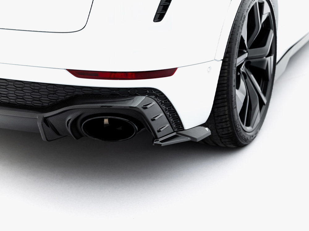 Audi - RSQ8 MK1: Maxton Carbon Fibre Rear Side Splitters