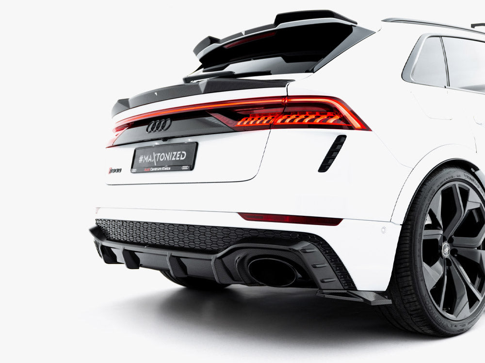 Audi - RSQ8 MK1: Maxton Carbon Fibre Rear Side Splitters