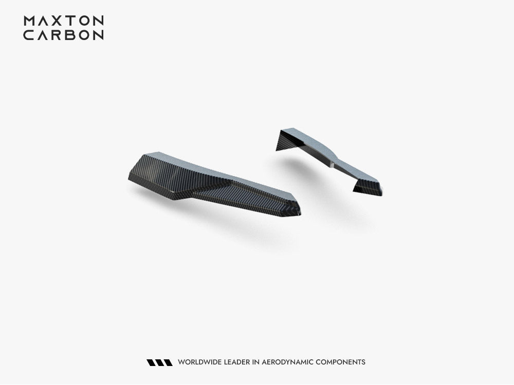 Audi - RSQ8 MK1: Maxton Carbon Fibre Rear Side Splitters