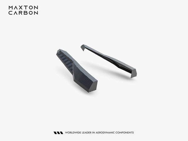 Audi - RSQ8 MK1: Maxton Carbon Fibre Rear Side Splitters