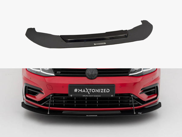 VW - Golf 7 R / R Line Facelift: Maxton Hybrid Front Racing Splitter