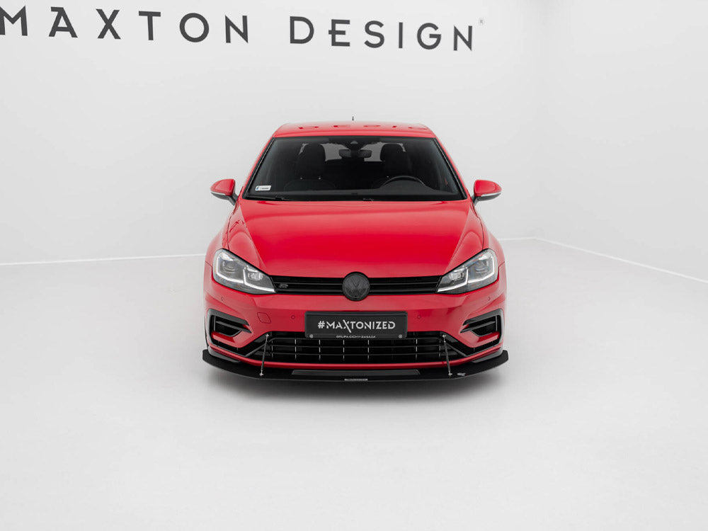VW - Golf 7 R / R Line Facelift: Maxton Hybrid Front Racing Splitter