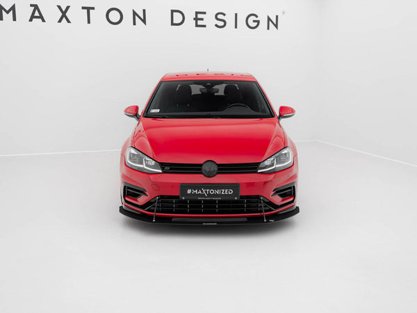 VW - Golf 7 R / R Line Facelift: Maxton Hybrid Front Racing Splitter