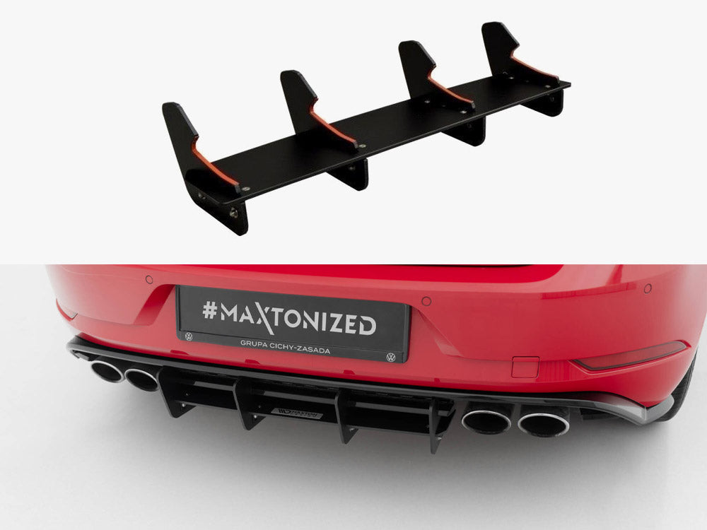 VW - Golf R MK7 Facelift: Maxton Rear Diffuser