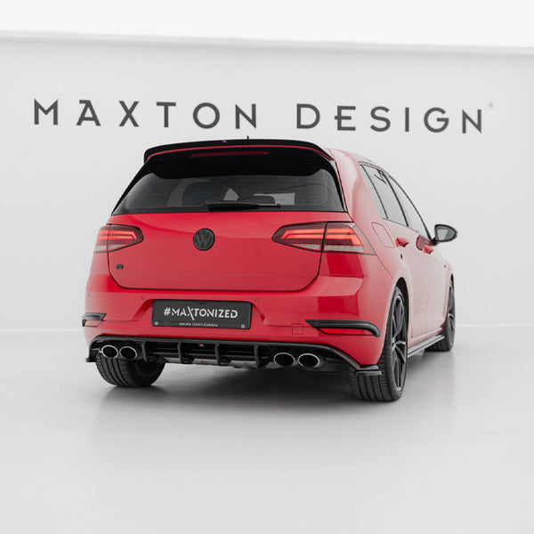 VW - Golf R Hatchback MK7 Facelift: Maxton Rear Diffuser