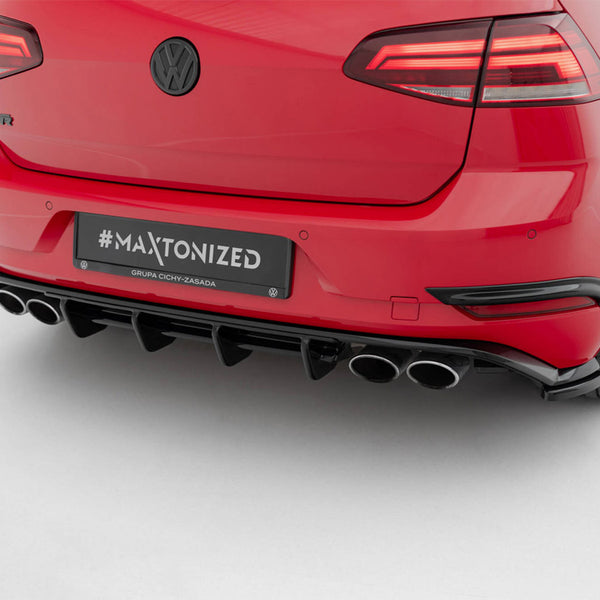VW - Golf R Hatchback MK7 Facelift: Maxton Rear Diffuser