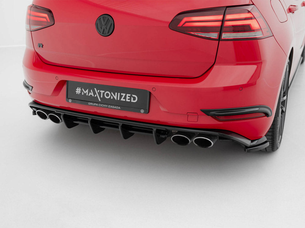 VW - Golf R Hatchback MK7 Facelift: Maxton Rear Diffuser