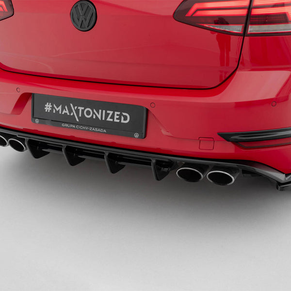 VW - Golf R Hatchback MK7 Facelift: Maxton Rear Diffuser