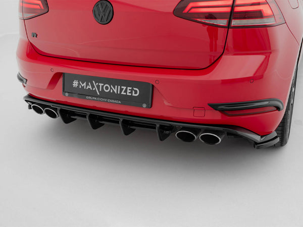 VW - Golf R Hatchback MK7 Facelift: Maxton Rear Diffuser