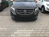 V Class - W447: Gloss Black Maxton Splitter V1 14+