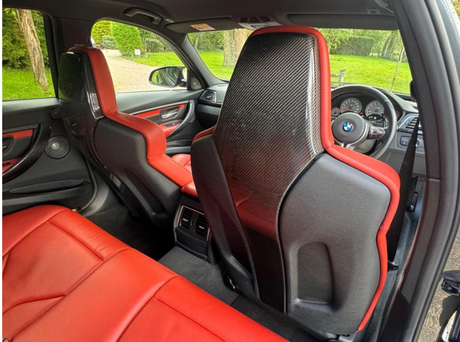 M4 - F82: Carbon Fibre Seat Covers 14-20