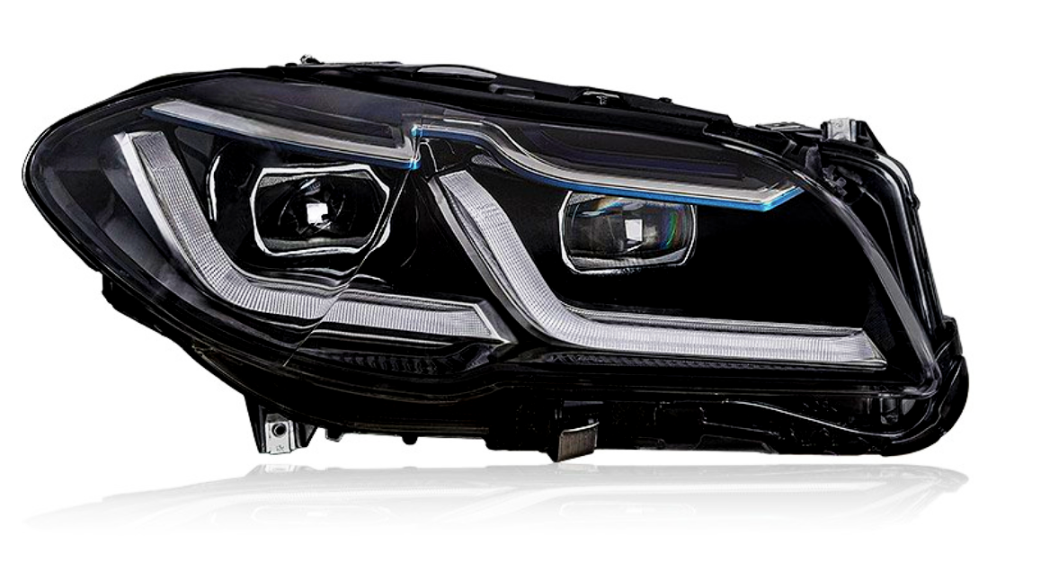 Angel Eye and Carbon LED Brow Kit for E90 3 Series Fits LCI and Pre LCI  2006-2011